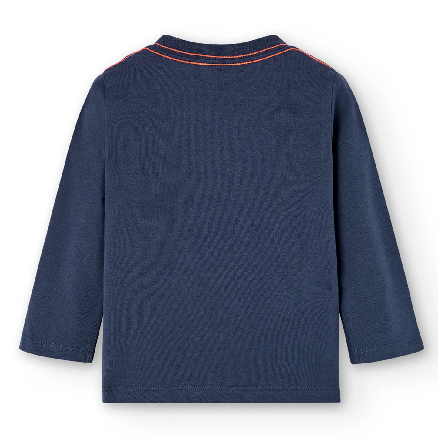 Maglietta in cotone per bambino, blu marino
