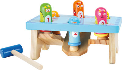 Gioco martelletto picchia l'uccellino