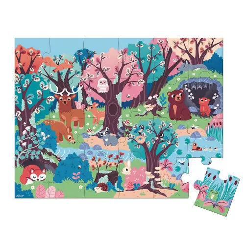 Puzzle magico la foresta