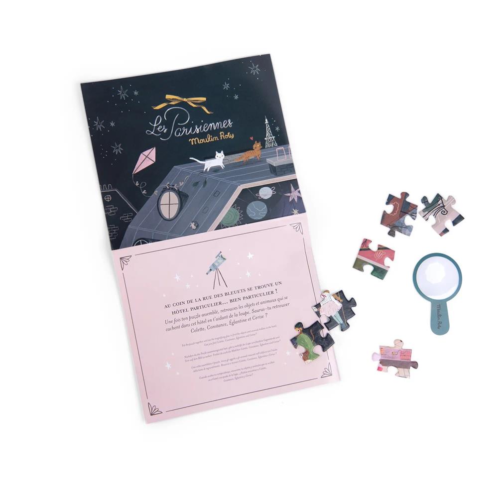 Puzzle di osservazione con lente albergo di lusso 200 pz