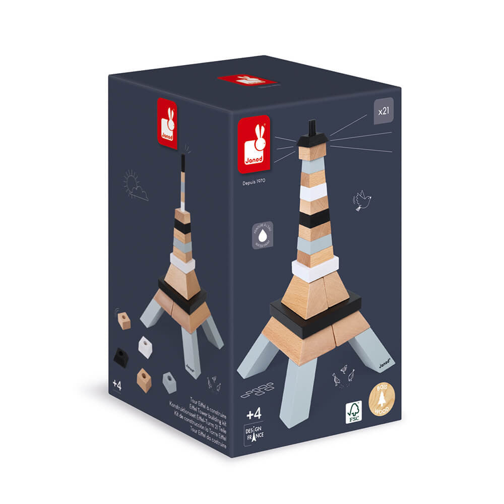 Torre Eiffel da costruire in legno