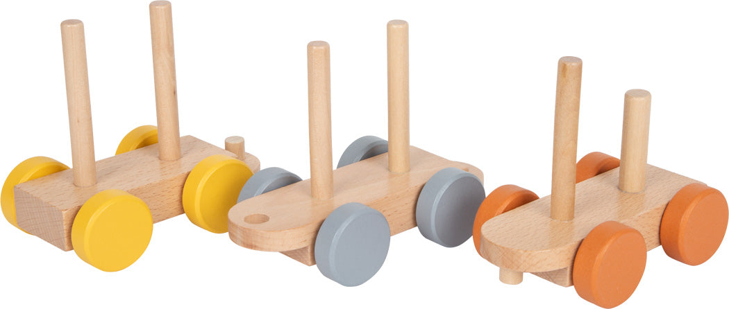 Trenino in legno safari
