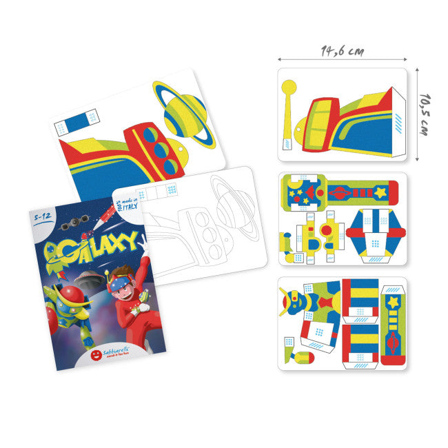 Kit - Avventura nello spazio Galaxy 5+