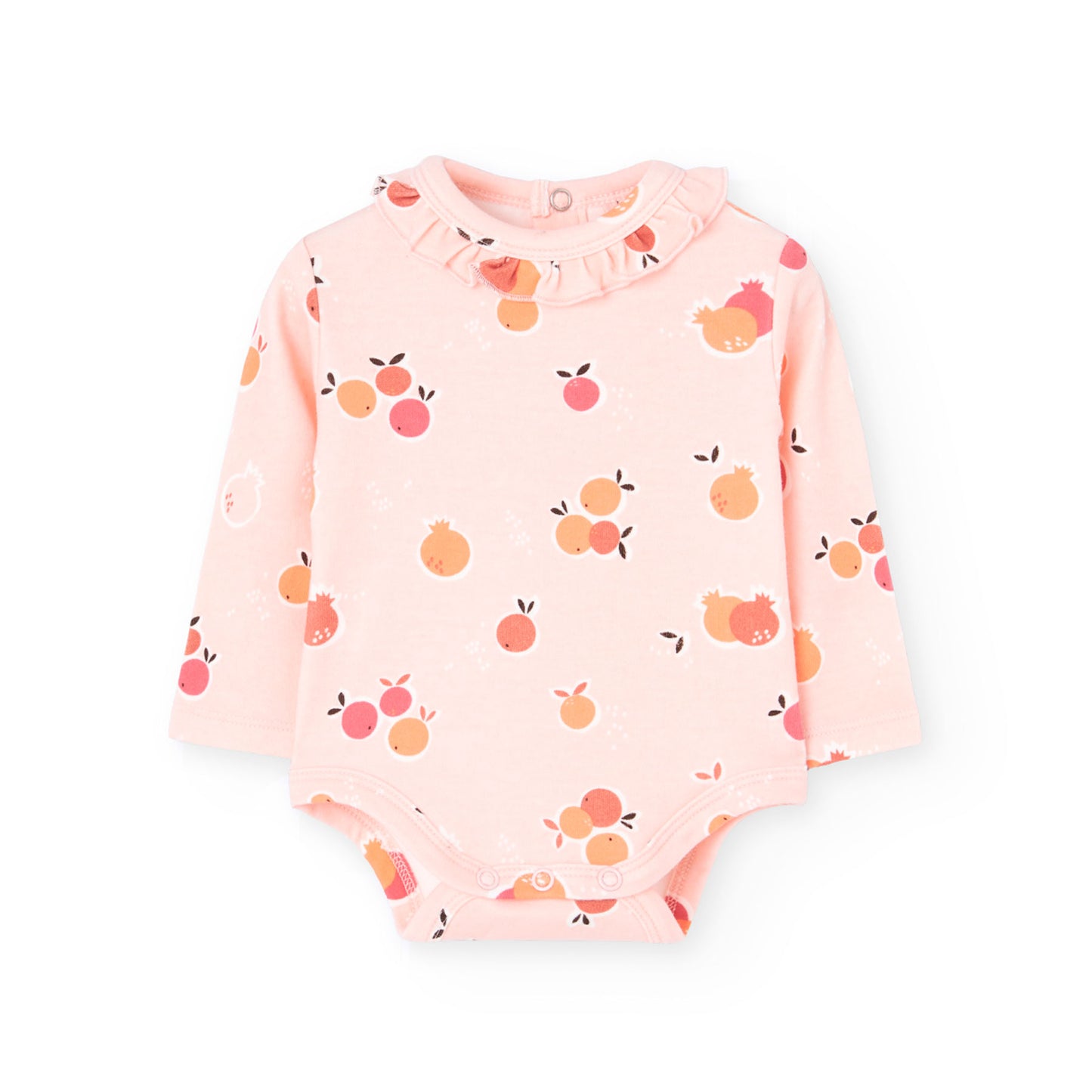 Completo neonata coniglietti arancione