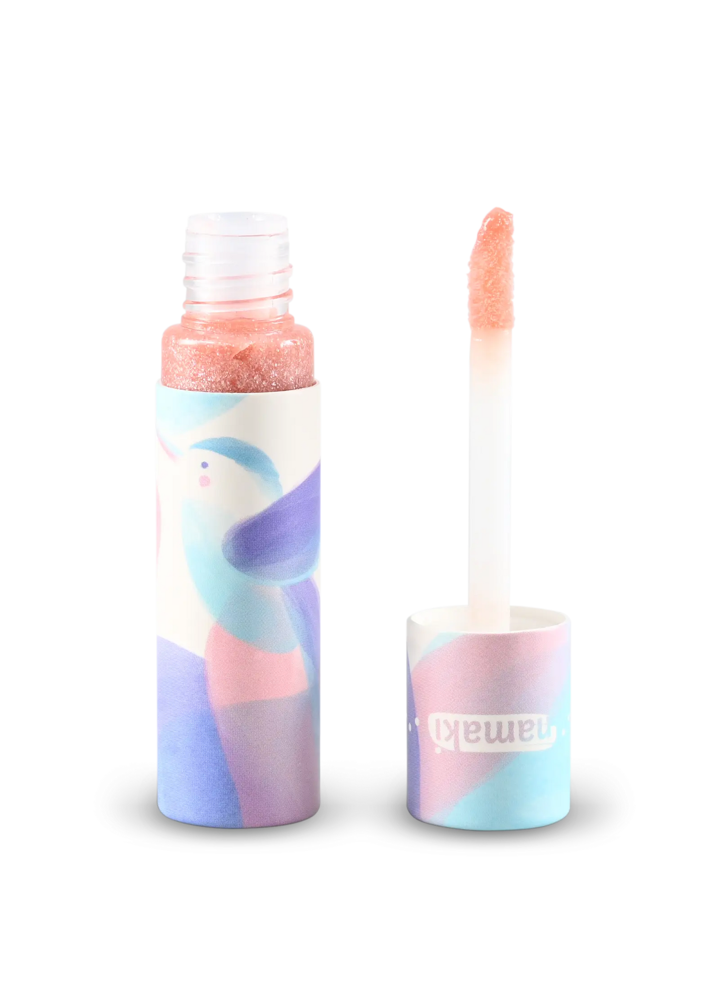 Lucidalabbra rosa glitterato