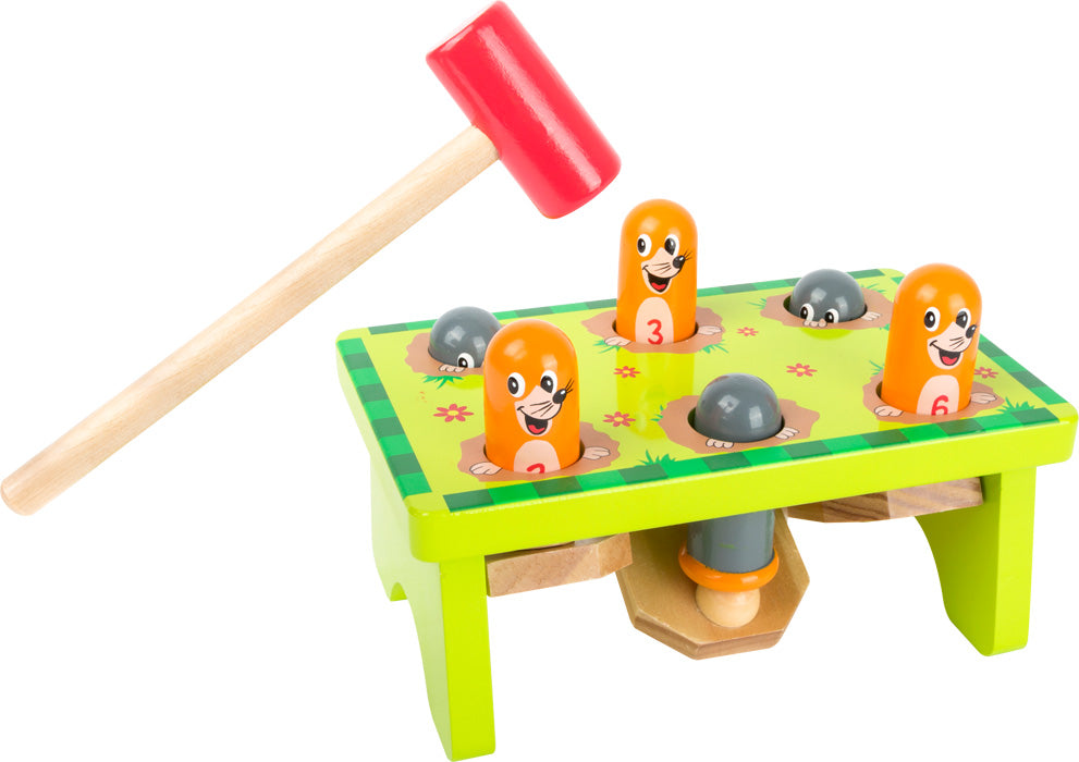 Gioco martelletto colpisci la talpa