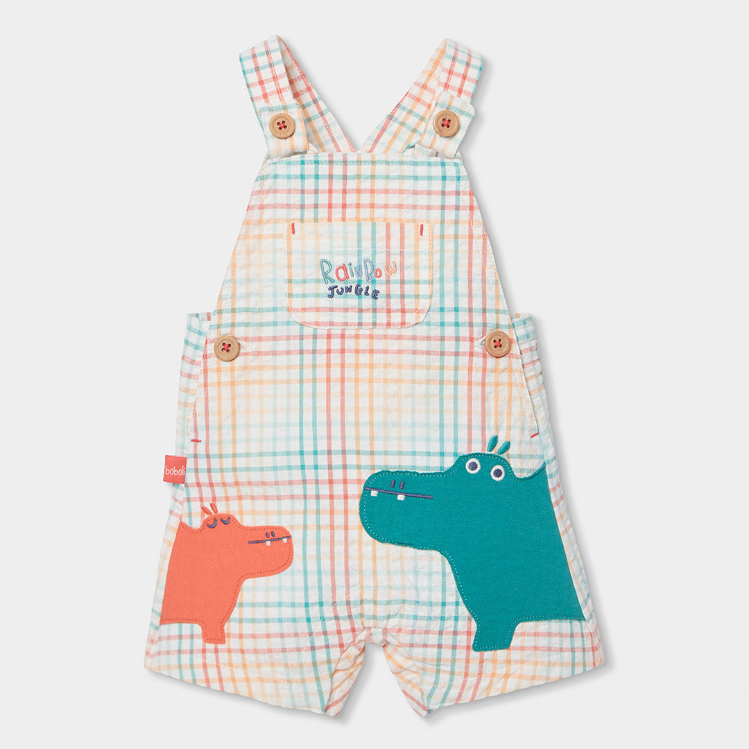 Set neonato salopette e body