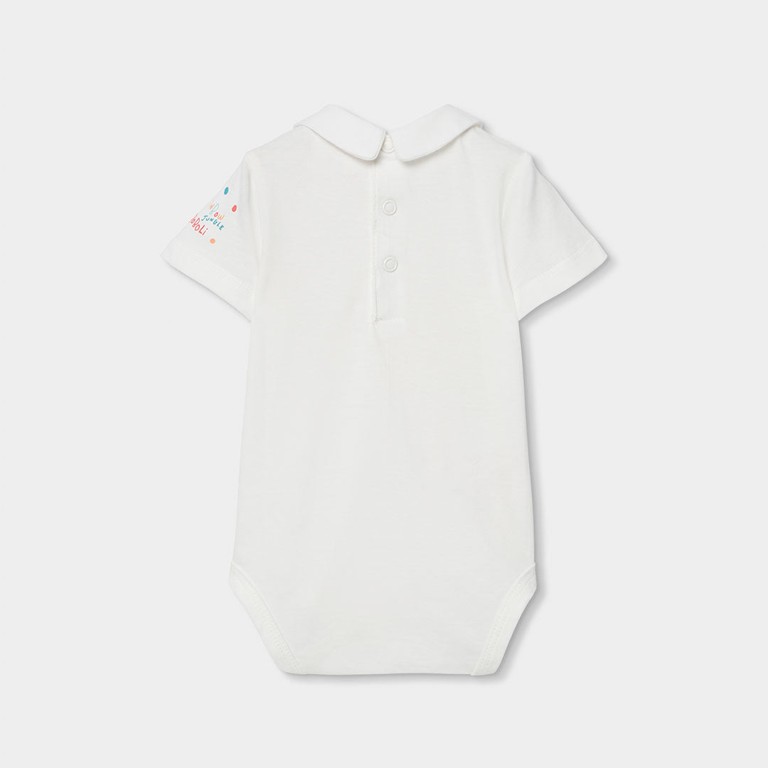 Set neonato salopette e body