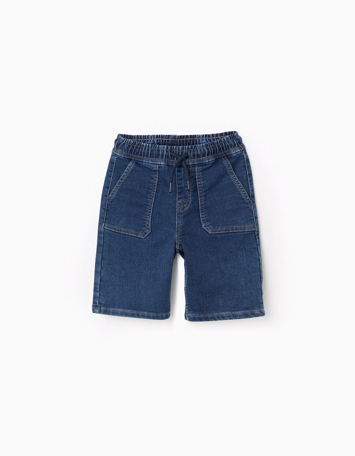 Pantaloncini in denim con coulisse
