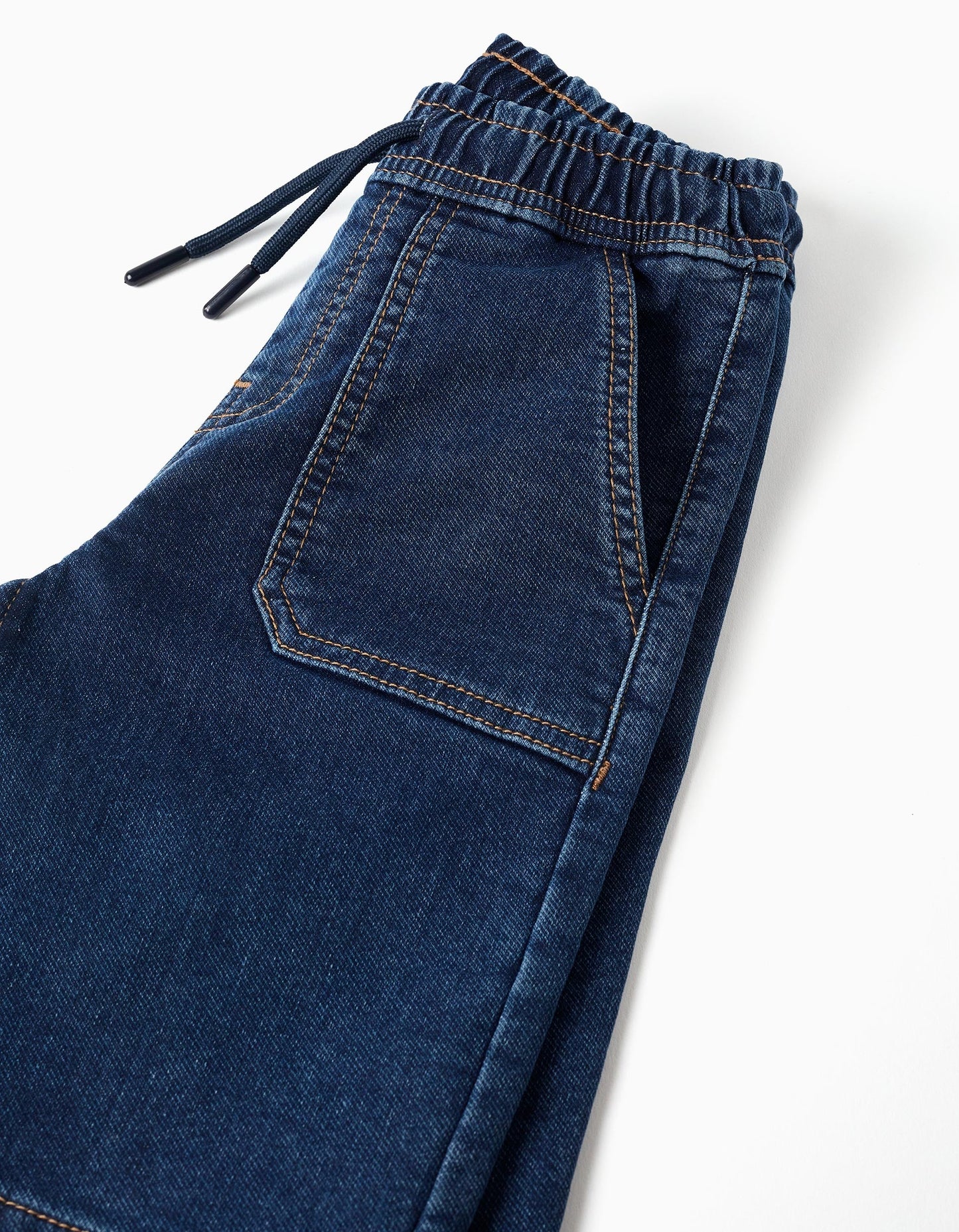 Pantaloncini in denim con coulisse