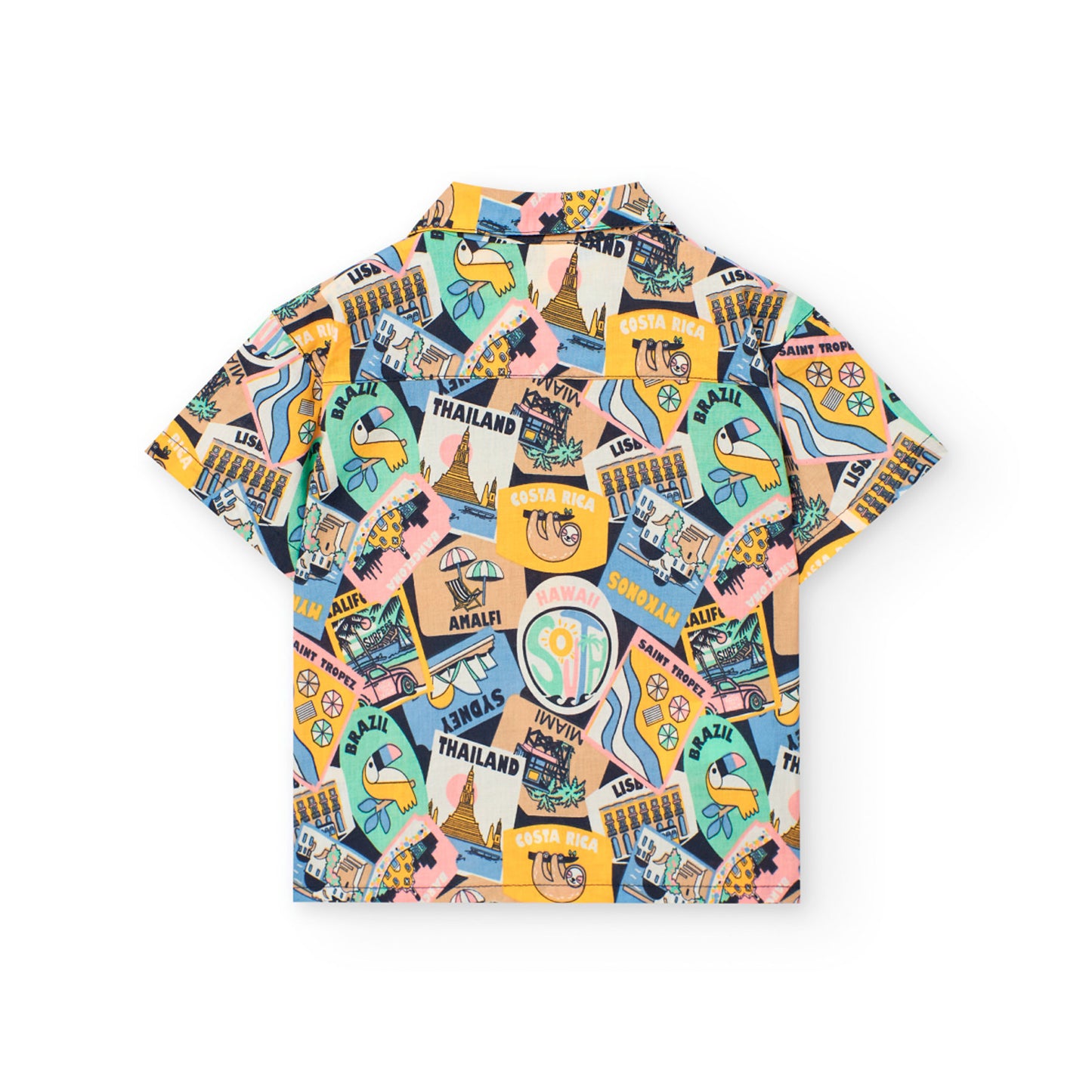 Camicia fanta turismo in popeline