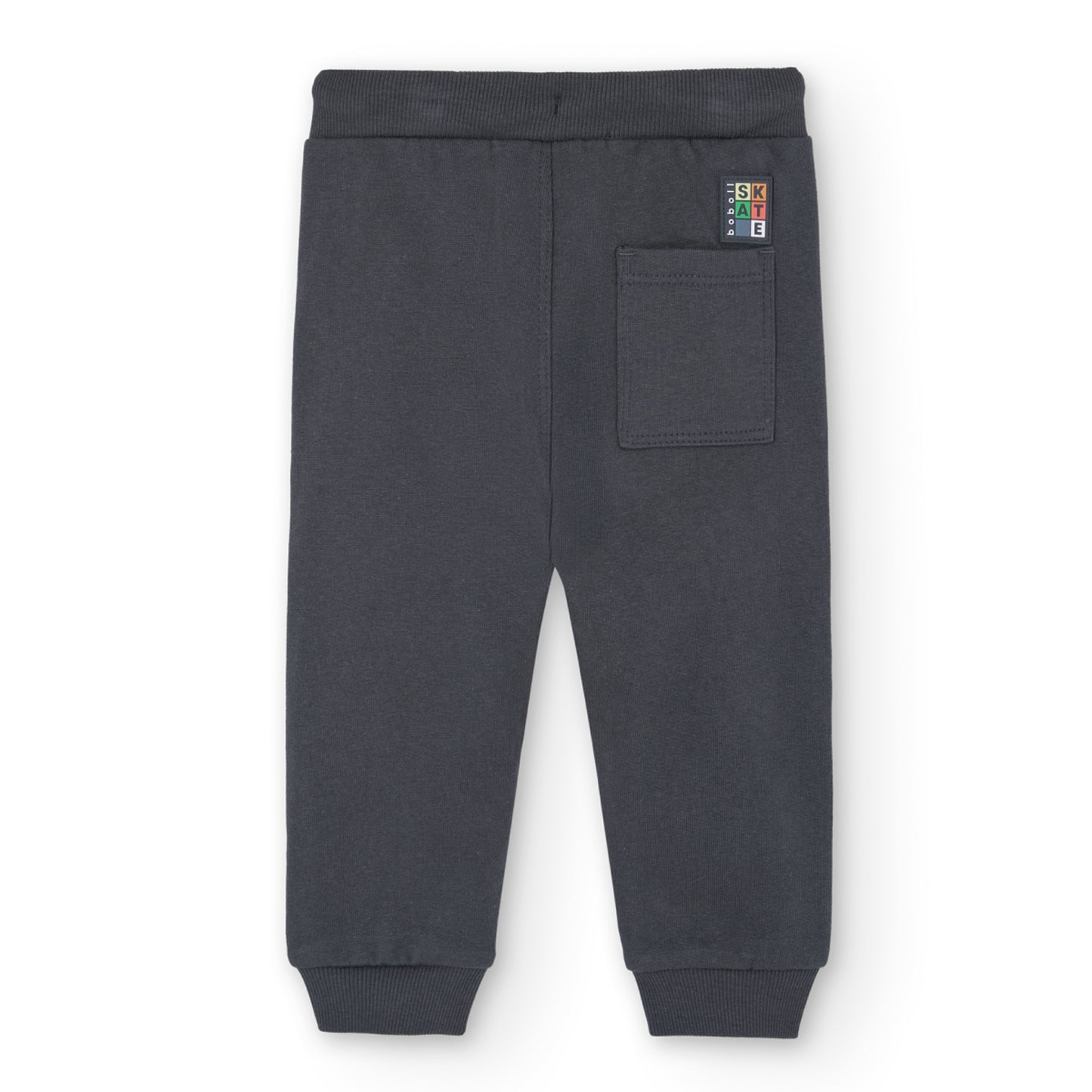 Pantaloni in felpa "skateboard" per bambino in grigio scuro