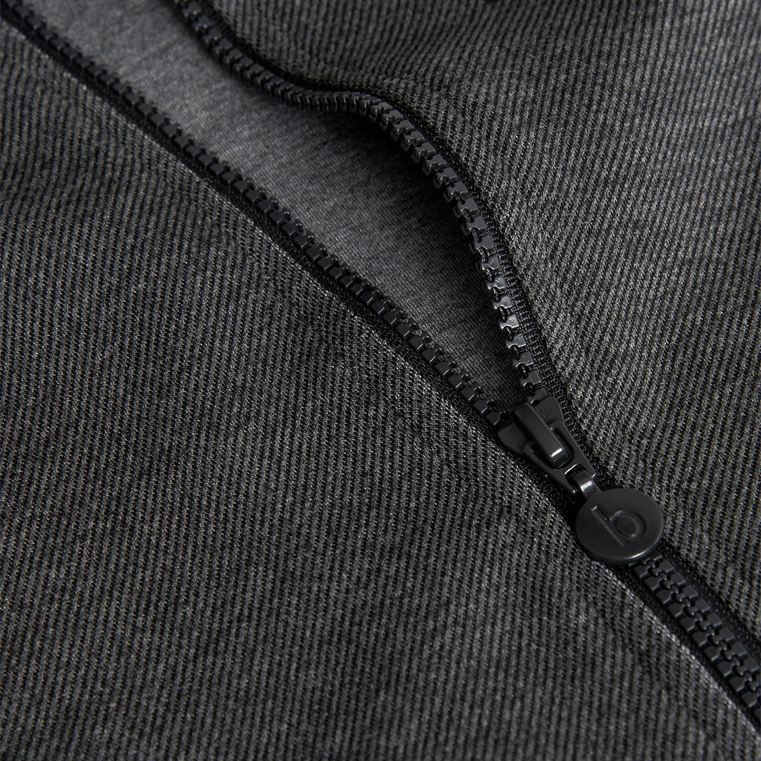 Felpa bambino nera bordo rosso e bianco