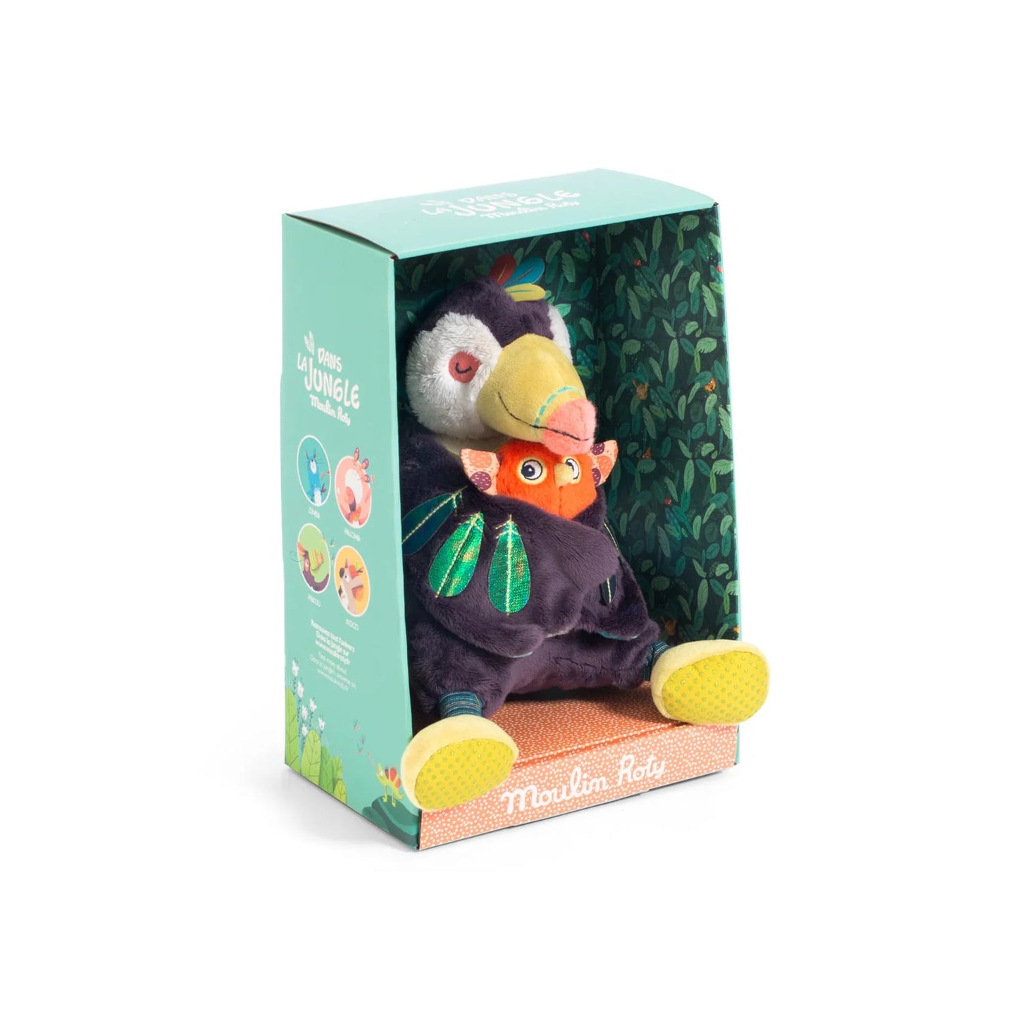 Peluche tucano musicale Pakou