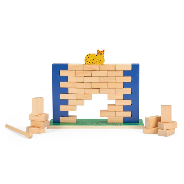 Muro vacillante in legno