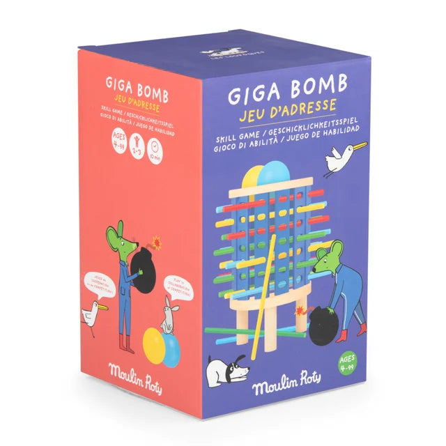 Giga Bomb - Gioco di abilità in legno