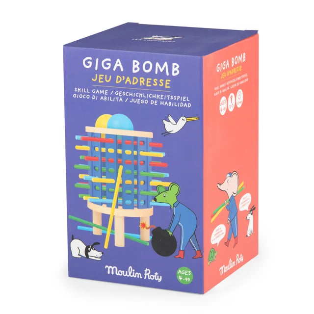 Giga Bomb - Gioco di abilità in legno