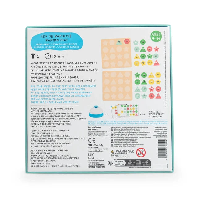 Rapido Duo, gioco di rapidità