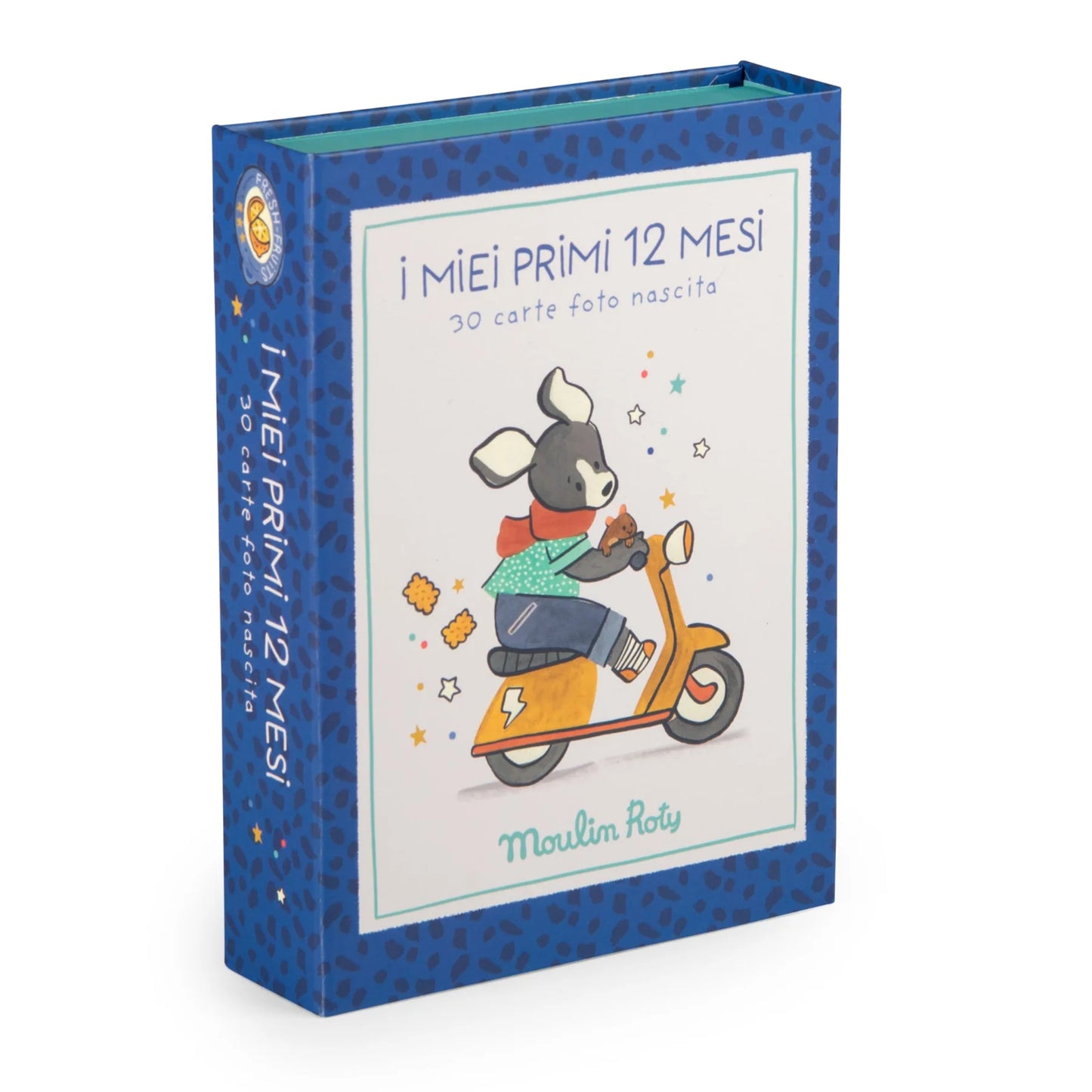 30 carte nascita i miei primi 12 mesi Puce & Pilou (italiano)