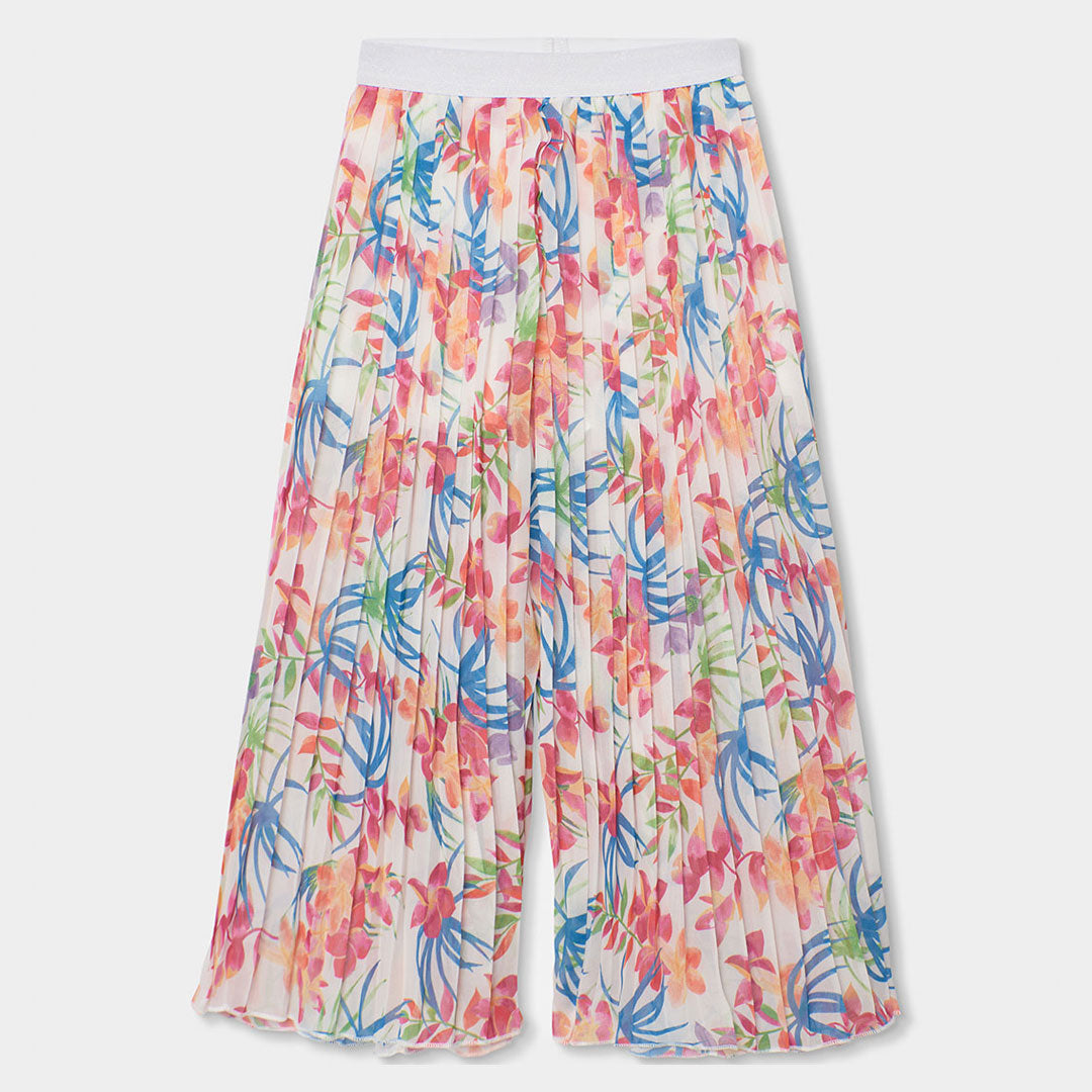 Pantaloni a fiori ragazza