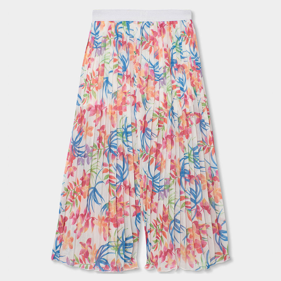 Pantaloni a fiori ragazza