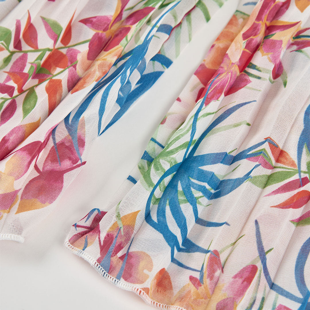 Pantaloni a fiori ragazza