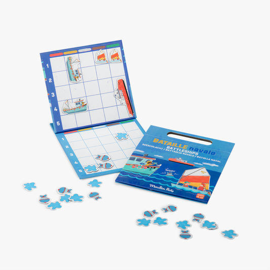 Gioco magnetico portatile battaglia navale