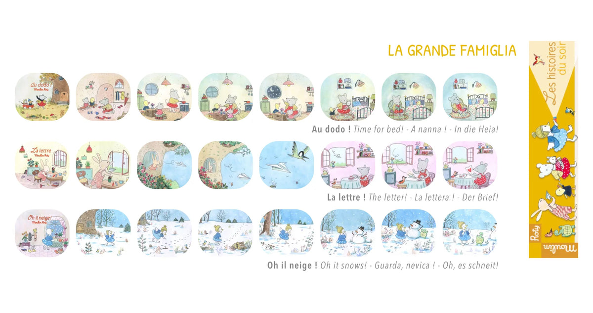 Lampade storie della buonanotte la grande famille