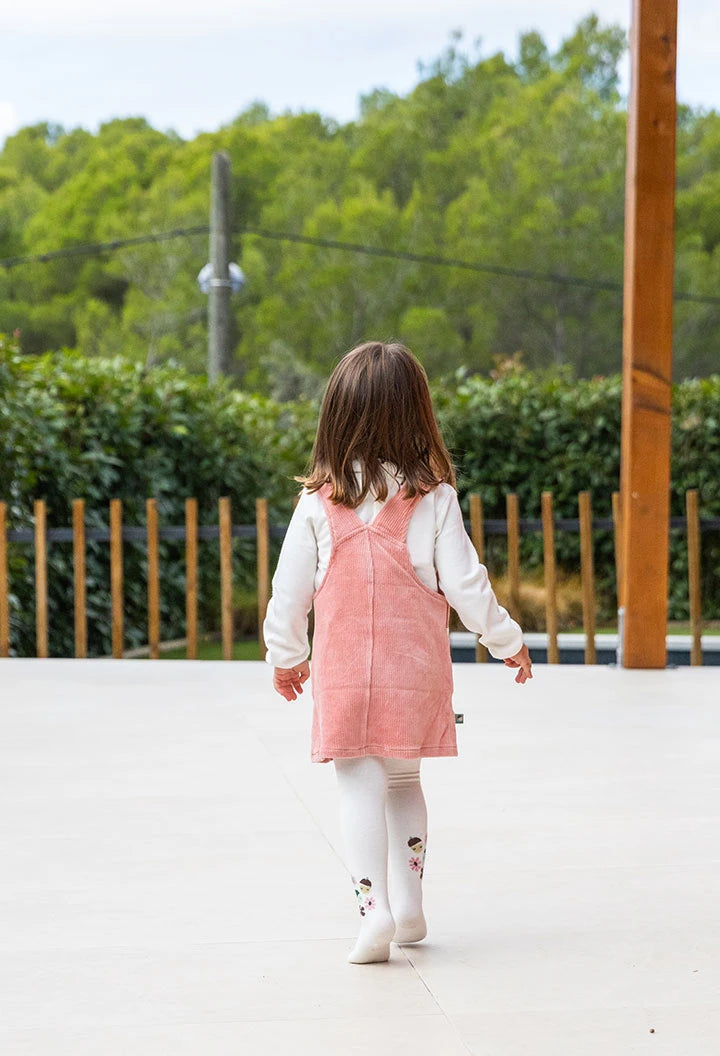 Completo neonato rosa fiori