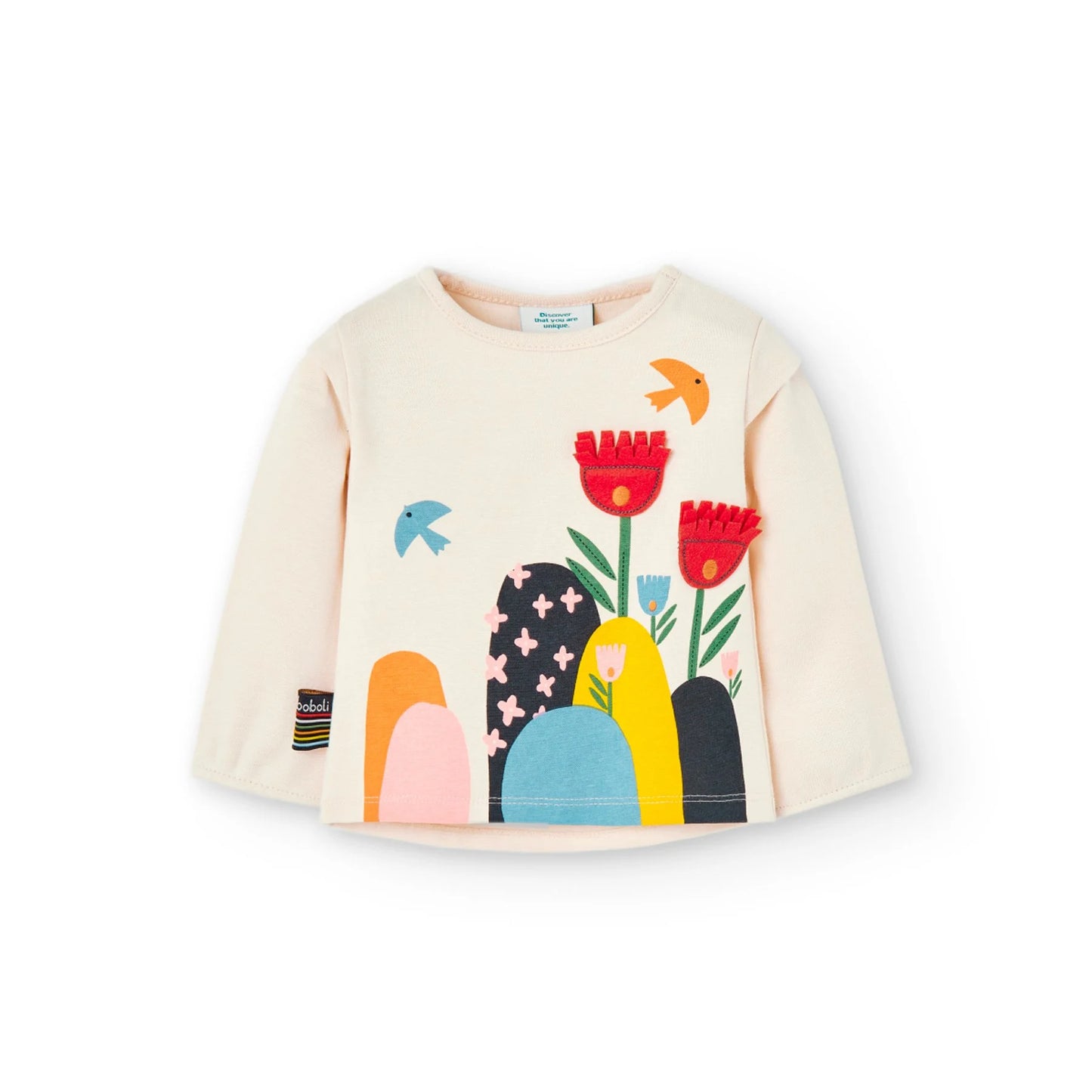 Completo leggings con maglia fiori