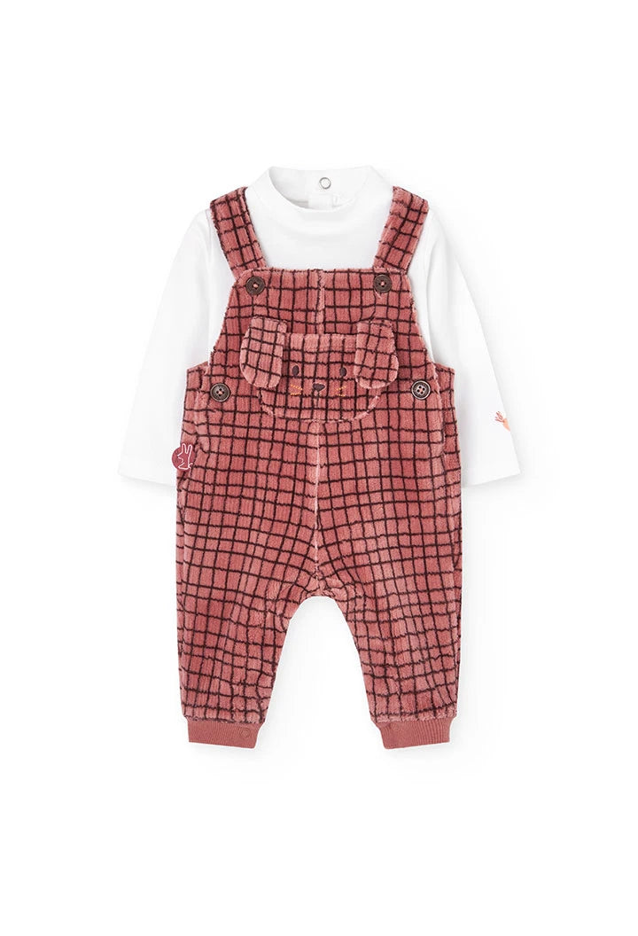 Salopette con body neonato