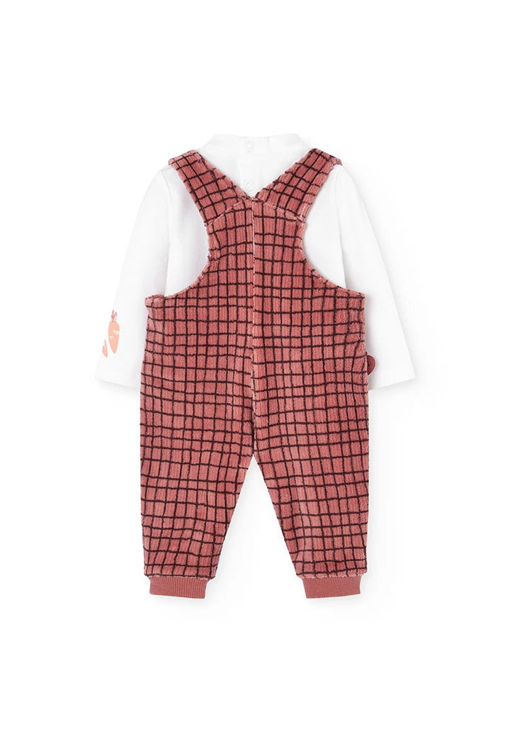 Salopette con body neonato