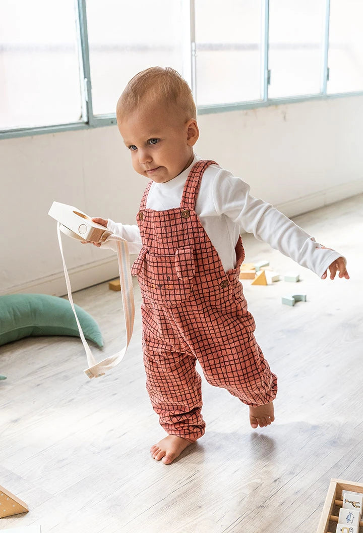 Salopette con body neonato