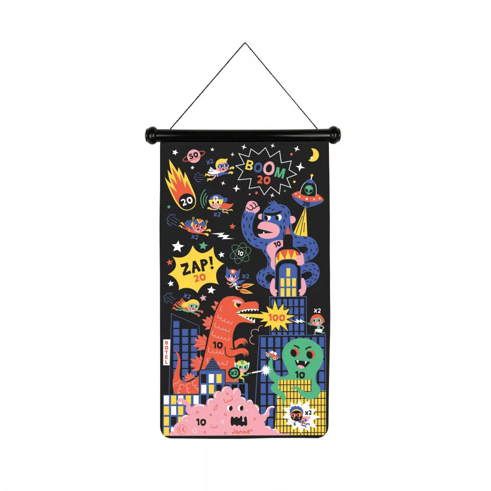 Gioco delle freccette magnetico supereroe