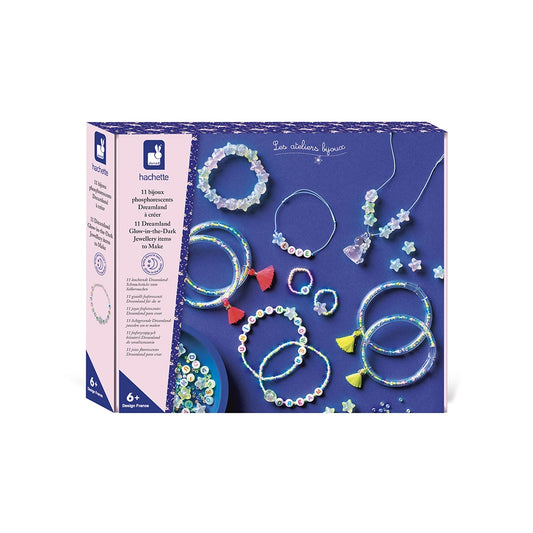 Kit creativo 11 gioielli fosforescenti da sogno da creare