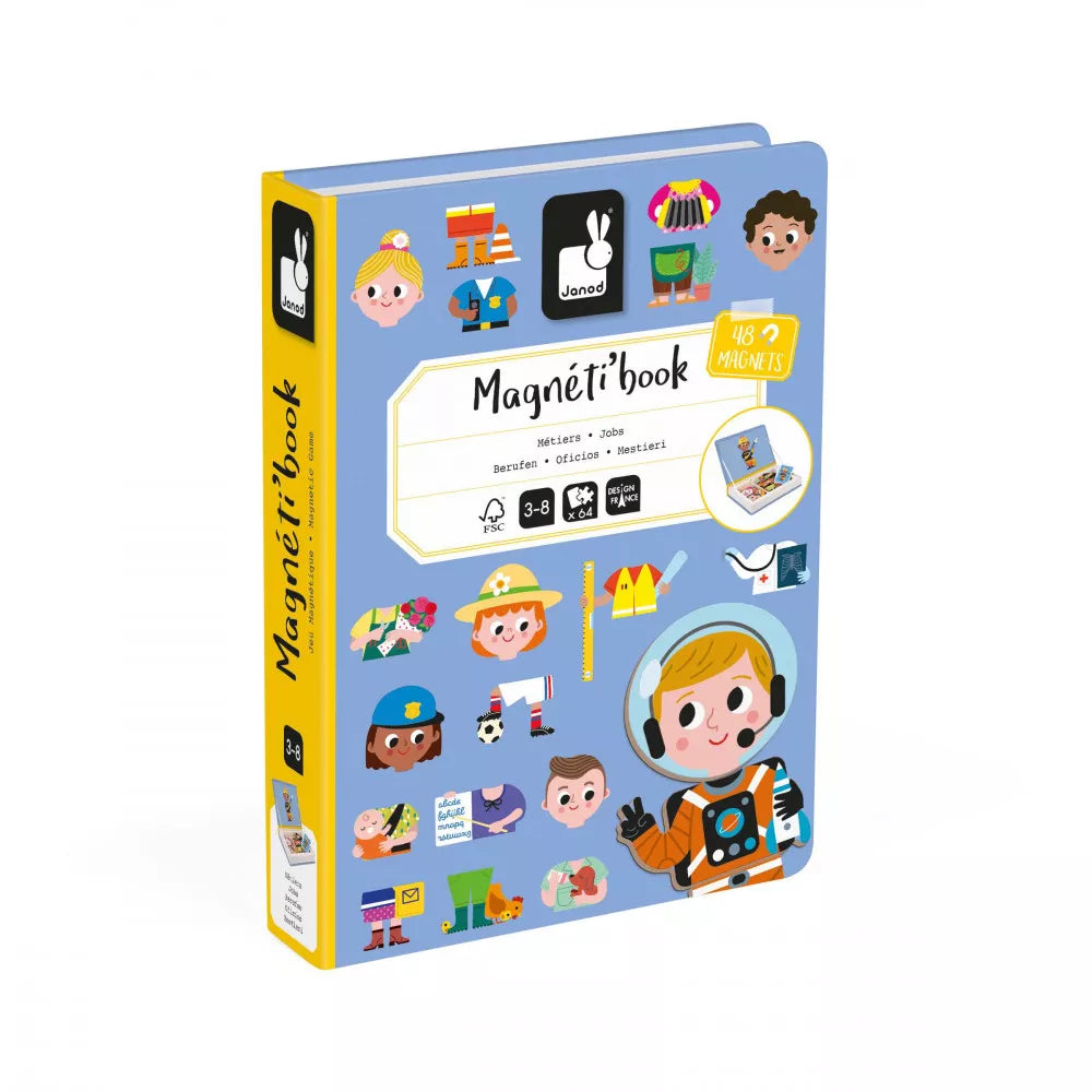 Magneti book libro magnetico mestieri