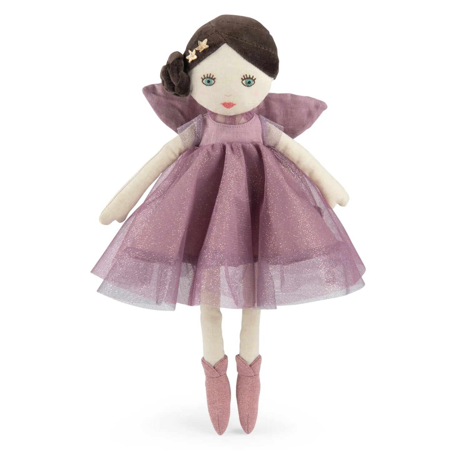 Isaline Fata grande in stoffa malva