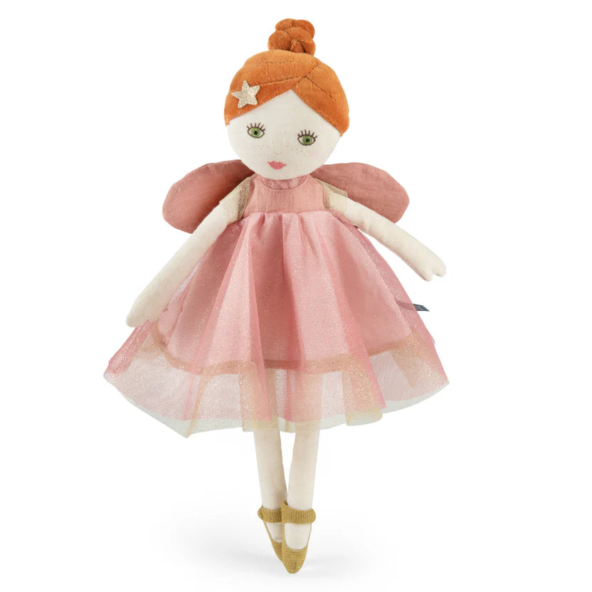 Viviane Fata grande in stoffa rosa