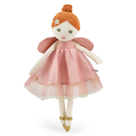 Viviane Fata grande in stoffa rosa