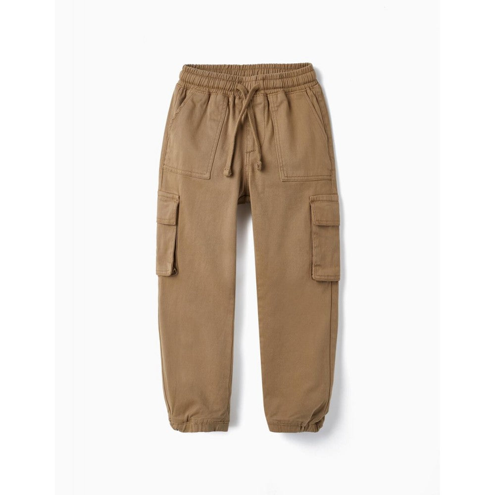 Pantaloni bambino modello cargo