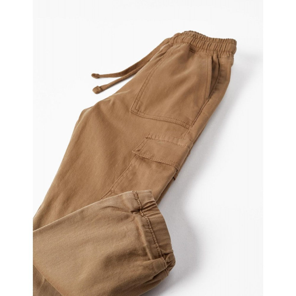 Pantaloni bambino modello cargo