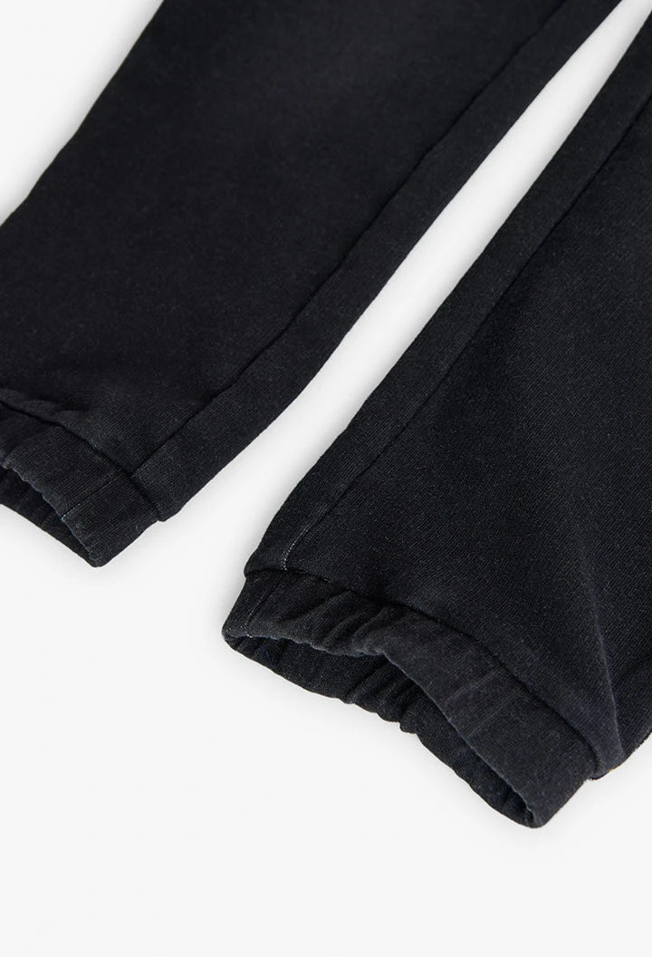 Pantaloni jeans denim da bambino neri