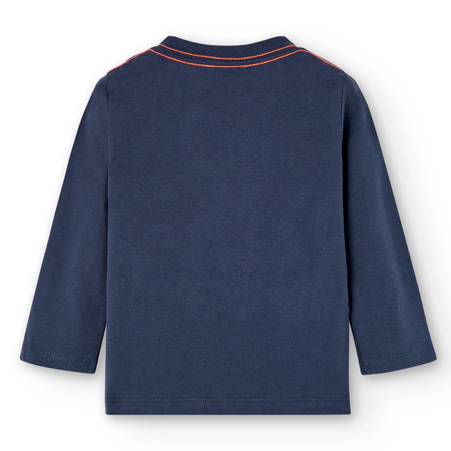 Boboli - Maglietta in cotone per bambino, blu marino