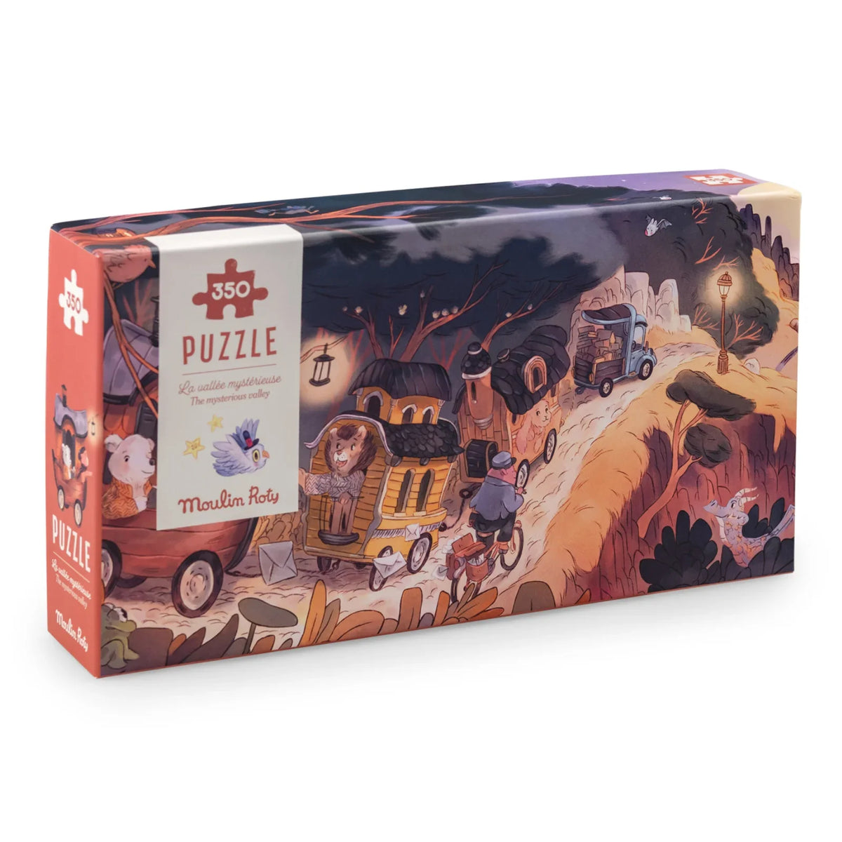 Puzzle La valle misteriosa, 350 pezzi - la banda Jojo