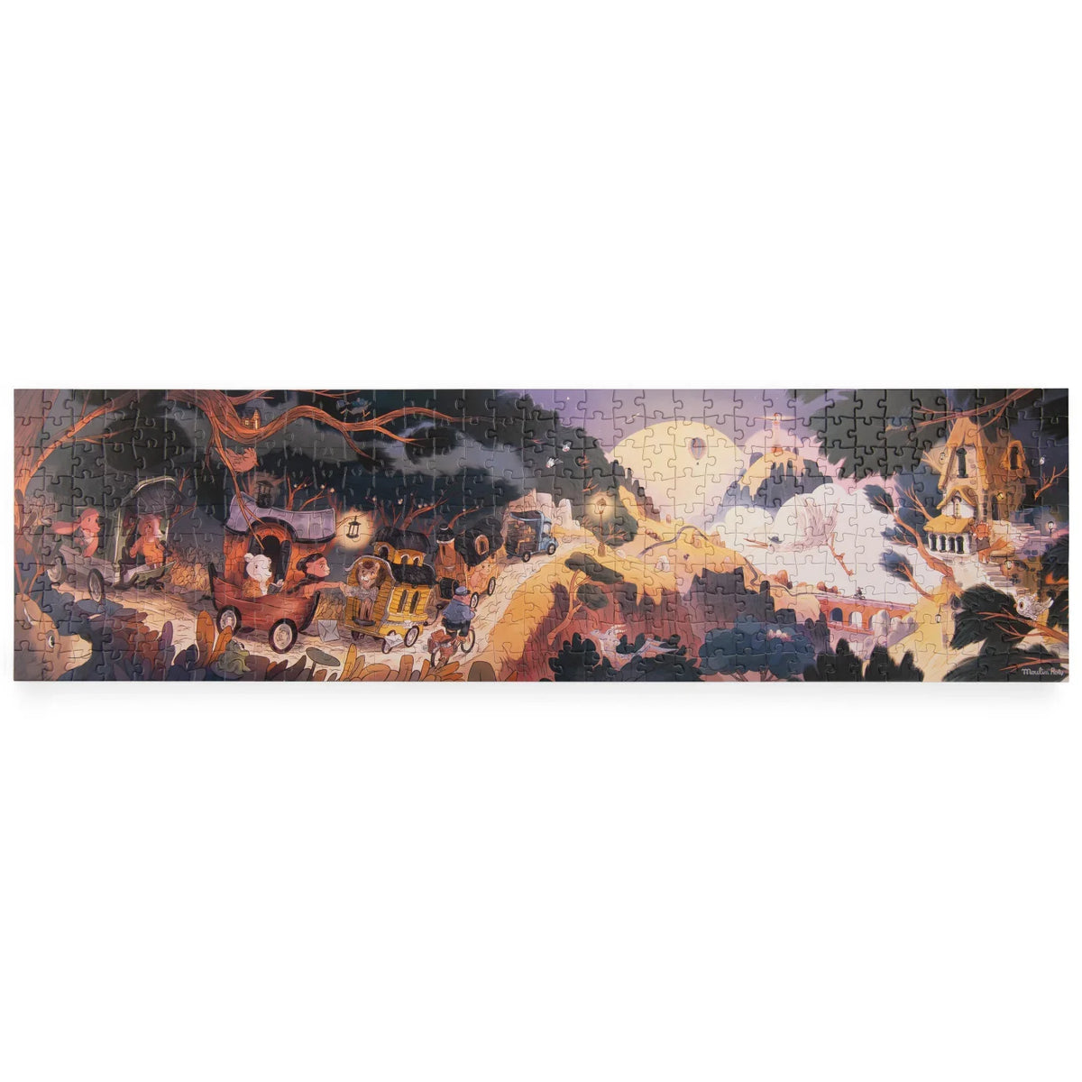 Puzzle La valle misteriosa, 350 pezzi - la banda Jojo