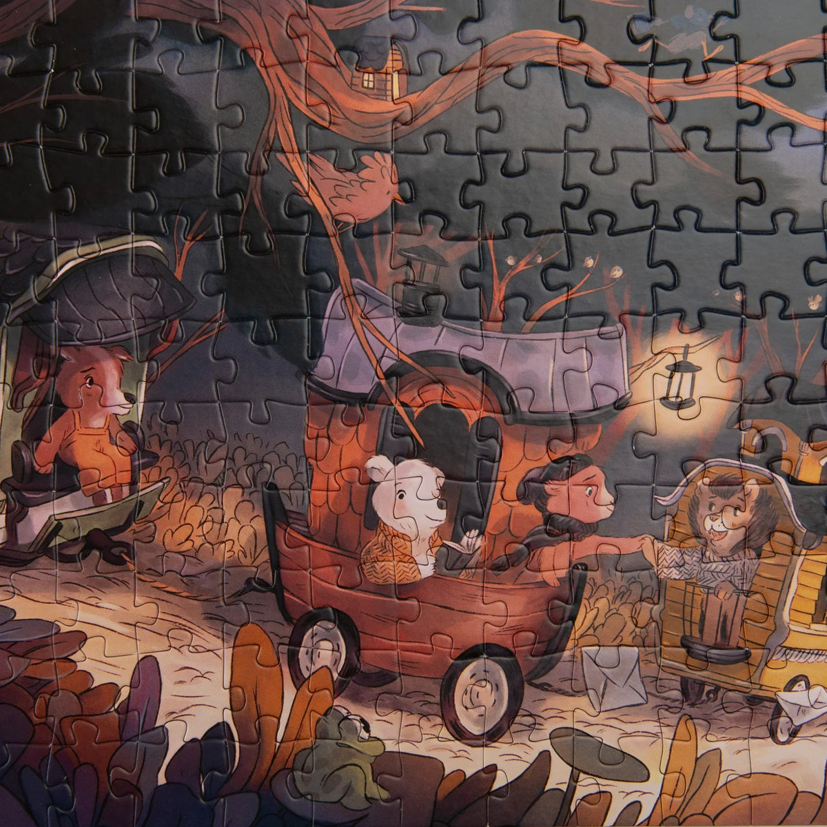 Puzzle La valle misteriosa, 350 pezzi - la banda Jojo