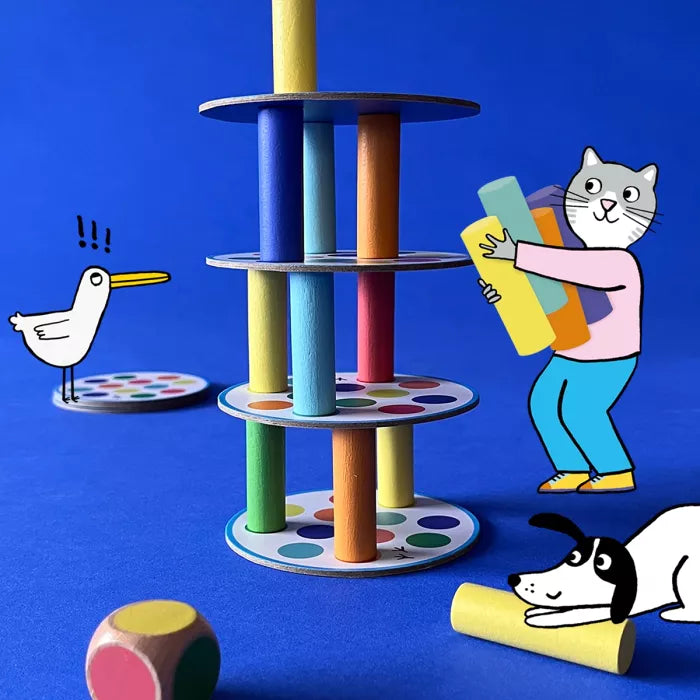 Gioco mega torre in legno