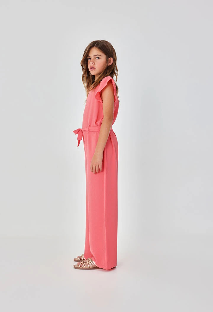 Tuta Jumpsuit rosa pesca